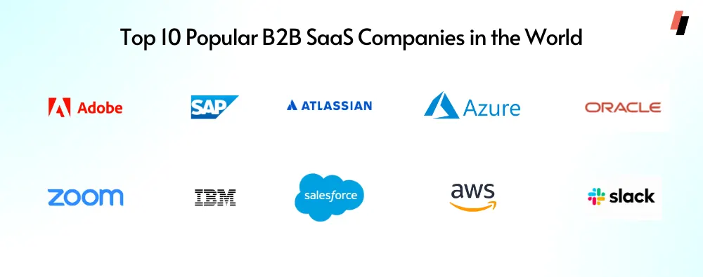 Top 10 Popular B2B SaaS Companies
