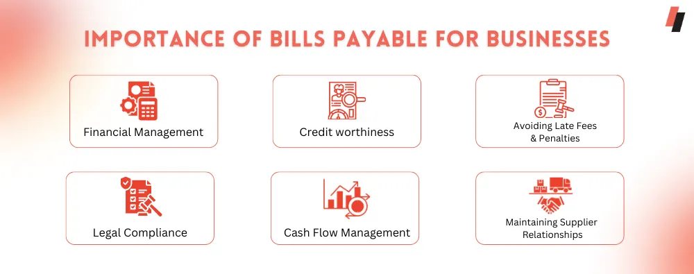 Importance of Bills Payable