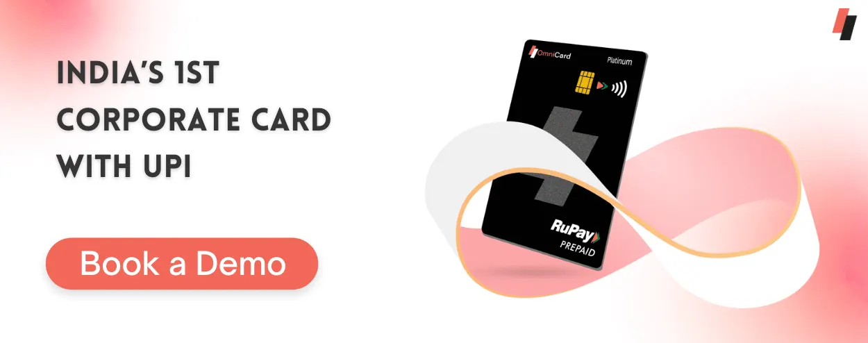 OmniCard for Prepaid UPI corporate cards