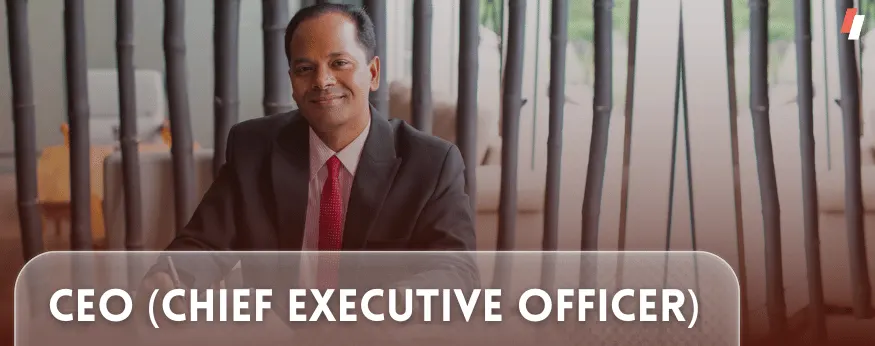 CEO, chief executive officer