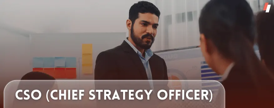 CSO, Chief Strategy Officer