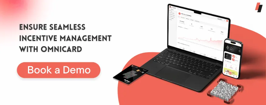 OmniCard incentive management for easy commission management