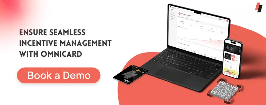 OmniCard incentive management for easy commission management