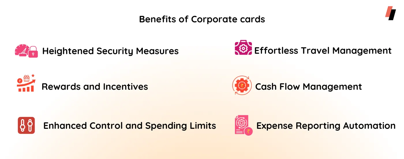 corporate cards benefits