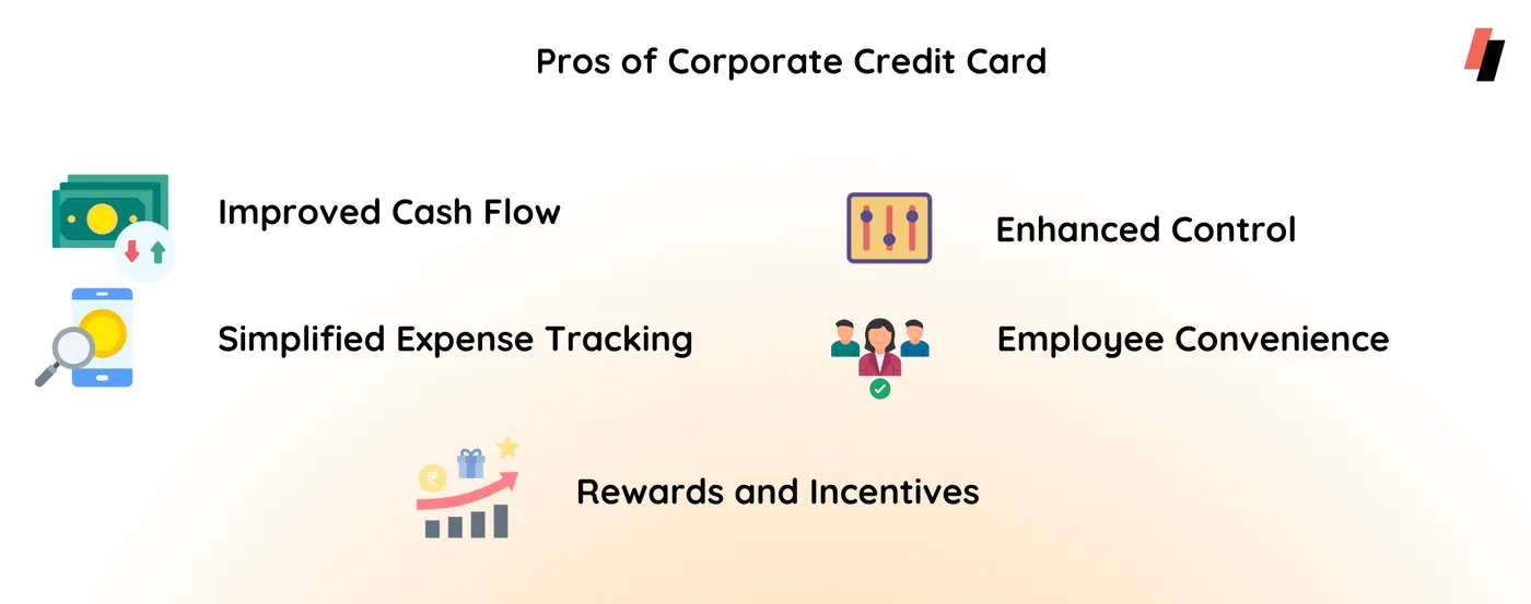 corporate cards pros and benefits