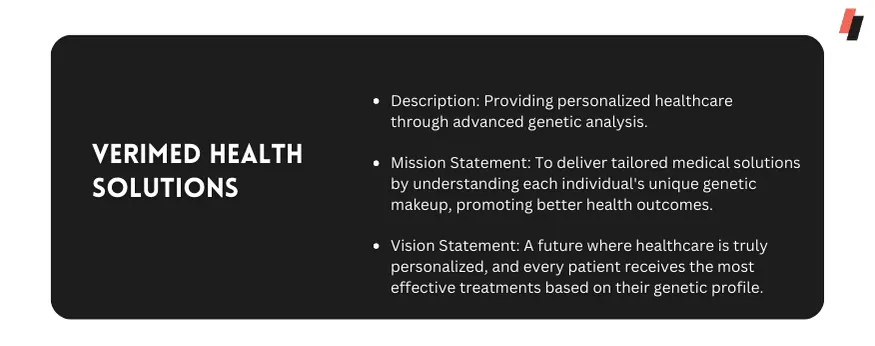 example of a mission statement and vision statement