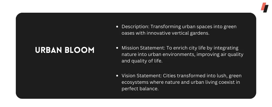 examples of mission statement and vision statement