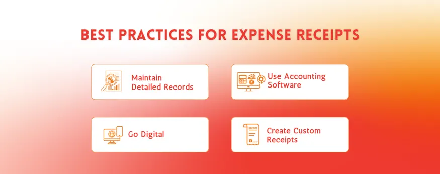 Best Practices for Expense Receipts