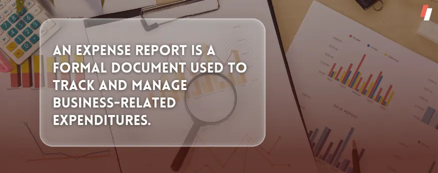 expenses in financial reporting, expense report