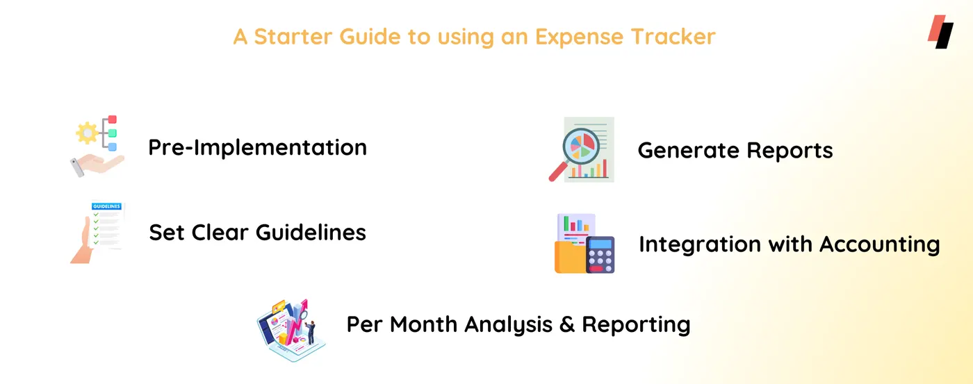 guide for expense tracker