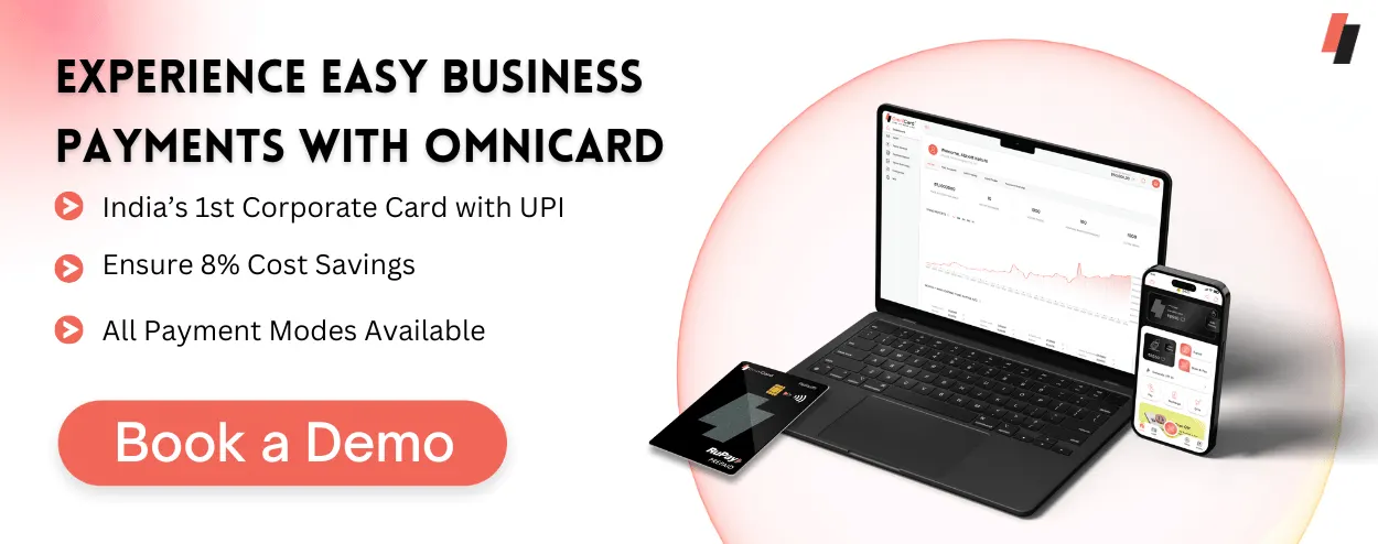 OmniCard spend management for easy upi business payments