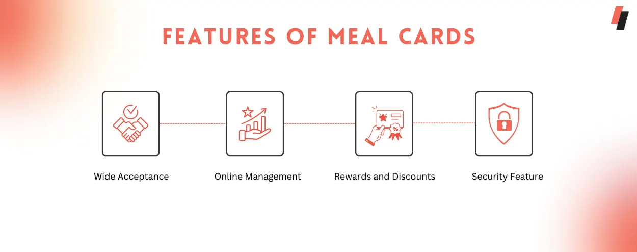 Features of Meal Cards