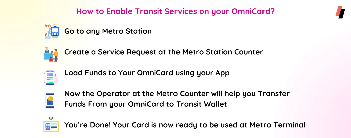 enable ncmc, enable transit services