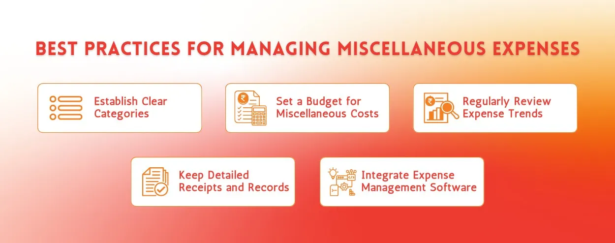 Best Practices for Managing Miscellaneous Expenses