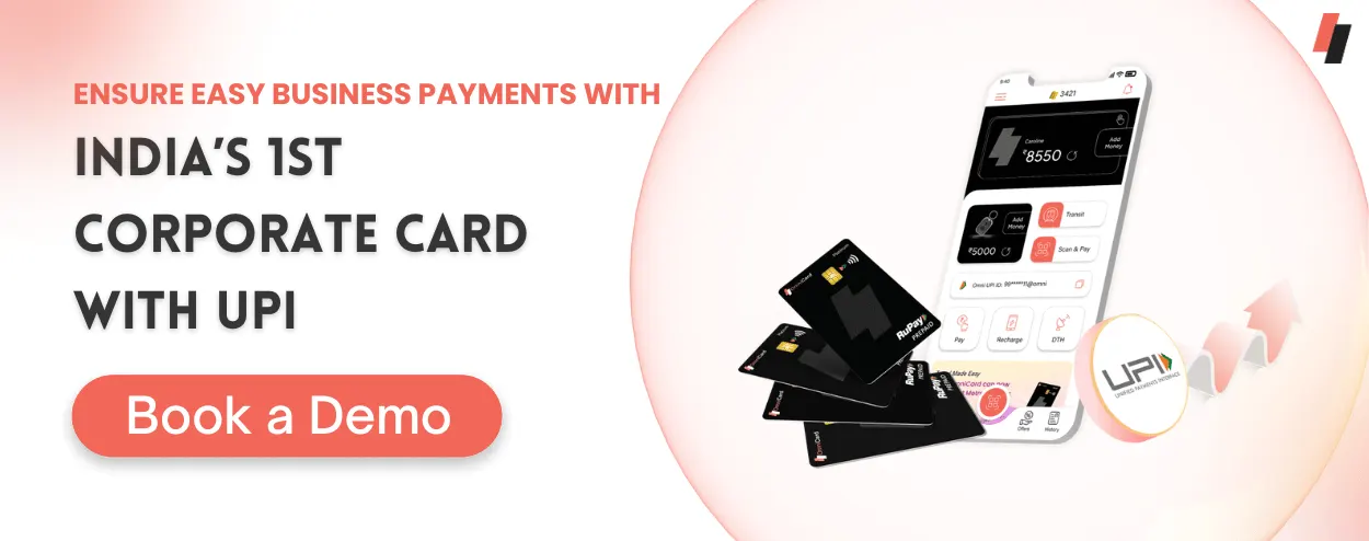 OmniCard for easy business payments with upi and corporate cards