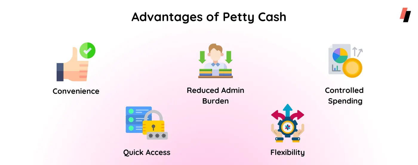 Advantages of Petty Cash