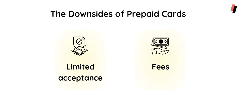 Disadvantages of Prepaid Cards