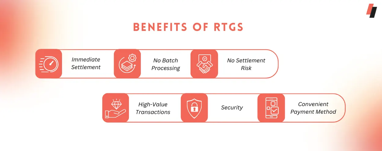 Benefits of RTGS