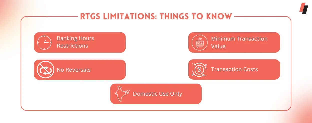 RTGS Limitations: Things to Know