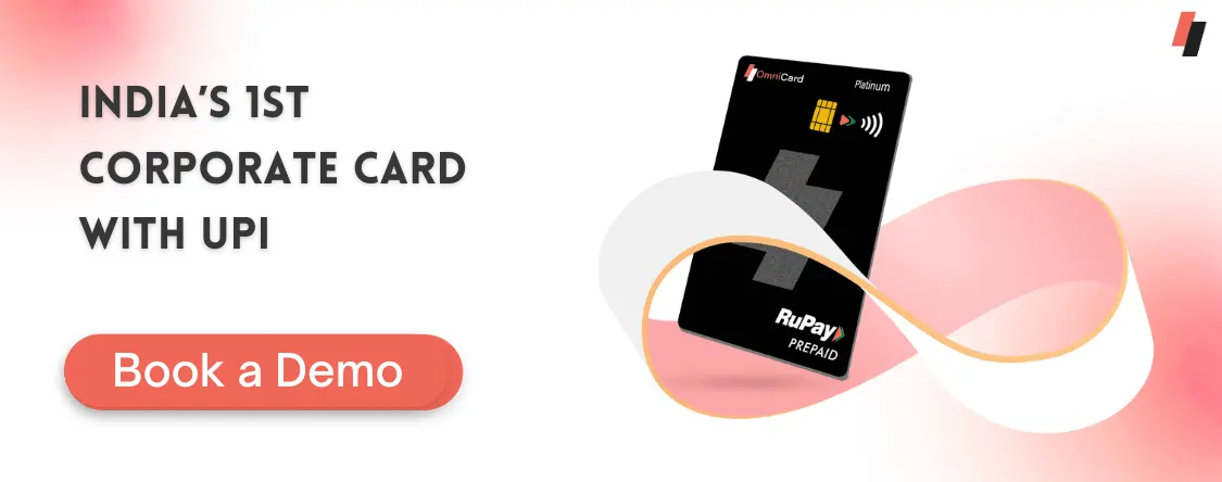 OmniCard Corporate UPI Travel Cards for TnE expenses