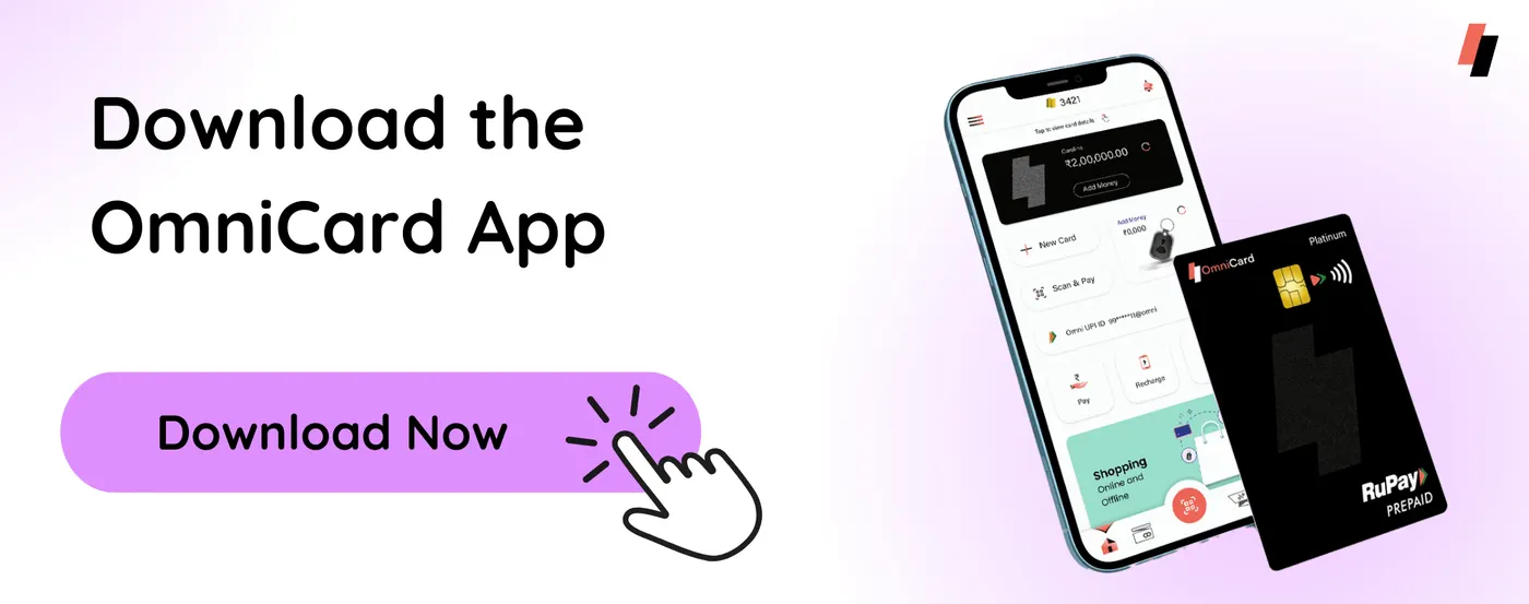 Download OmniCard app, Download UPI app